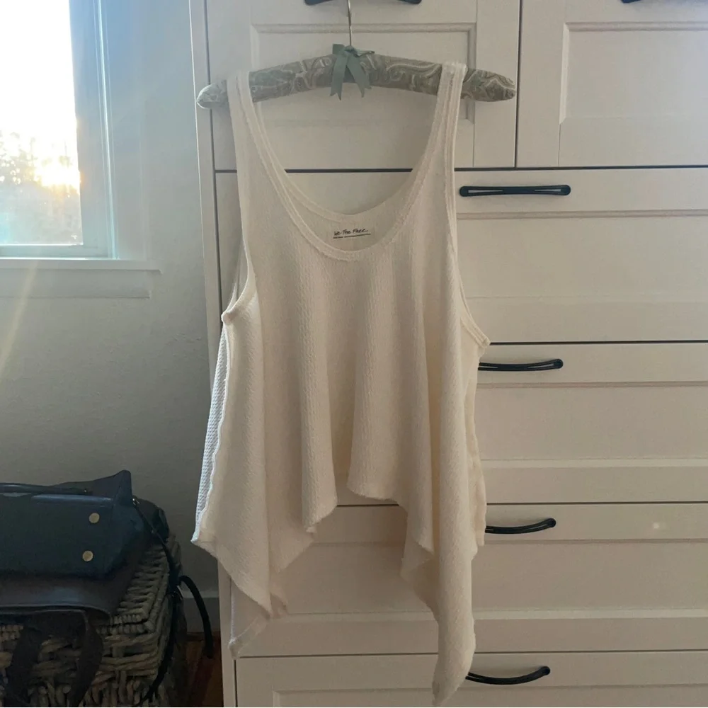 White Free People Sing La La Tank - Picture 5 of 13